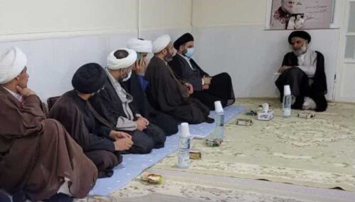 دیدار حجت الاسلام موسوی فرد نماینده ولی فقیه در خوزستان با مدیر مسئول بیت الاحزان